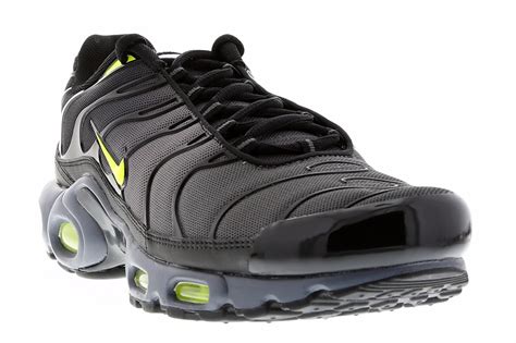 nike tuned 1 herren schuhe black-volt-dk grey-white